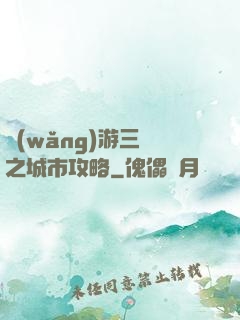 網(wǎng)游三國之城市攻略