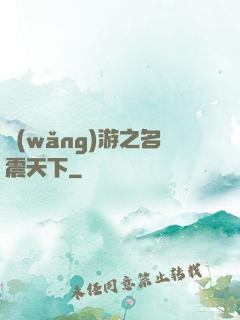 網(wǎng)游之名震天下