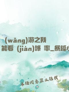 網(wǎng)游之我能看見(jiàn)爆裝率