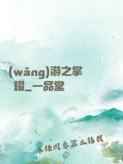 網(wǎng)游之掌門榮耀