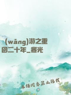 網(wǎng)游之重回二十年
