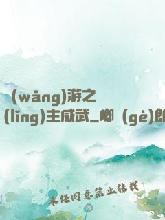 網(wǎng)游之領(lǐng)主威武