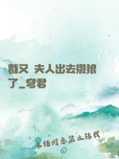 總裁又帶夫人出去撒狼糧了