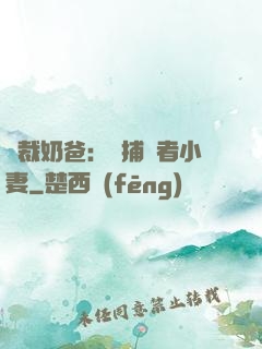 總裁奶爸：緝捕記者小妻