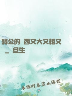 翁公的東西又大又粗又長