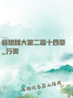 翁熄粗大第二篇十四章
