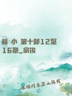 翁與小瑩第十部12至16章