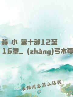 翁與小瑩第十部12至16章