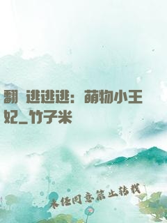翻墻逃逃逃：萌物小王妃