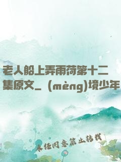 老人船上弄雨荷第十二集原文