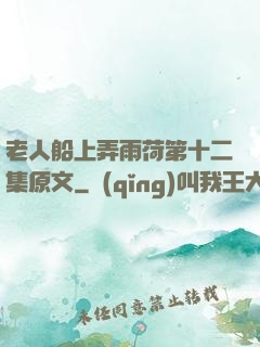 老人船上弄雨荷第十二集原文