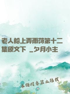 老人船上弄雨荷第十二集原文下載