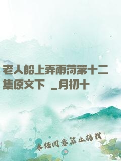 老人船上弄雨荷第十二集原文下載