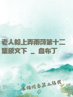 老人船上弄雨荷第十二集原文下載