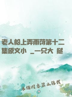 老人船上弄雨荷第十二集原文小說