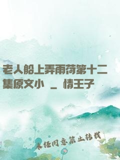老人船上弄雨荷第十二集原文小說