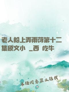 老人船上弄雨荷第十二集原文小說