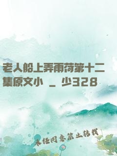 老人船上弄雨荷第十二集原文小說