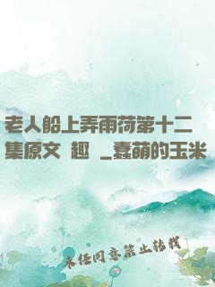老人船上弄雨荷第十二集原文筆趣閣
