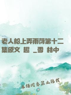 老人船上弄雨荷第十二集原文筆趣閣