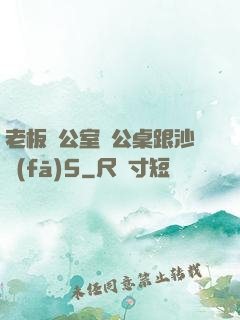 老板辦公室辦公桌跟沙發(fā)5