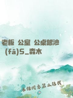 老板辦公室辦公桌跟沙發(fā)5