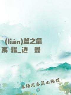 聯(lián)盟之最高榮耀