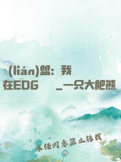 聯(lián)盟：我在EDG當廠長