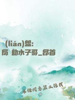 聯(lián)盟：開局輔助水子哥