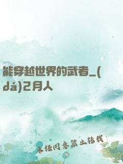 能穿越世界的武者