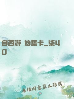 自西游開始集卡