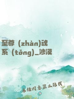 至尊戰(zhàn)魂系統(tǒng)