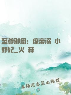 至尊邪凰：魔帝溺寵小野妃