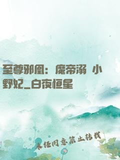 至尊邪凰：魔帝溺寵小野妃