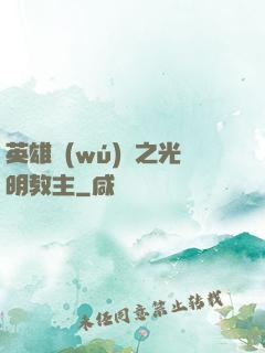英雄無(wú)敵之光明教主