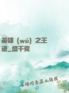 英雄無(wú)敵之王道