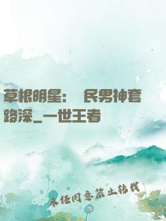 草根明星：國民男神套路深