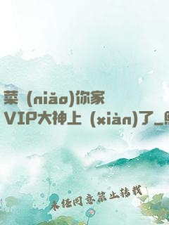 菜鳥(niǎo)你家VIP大神上線(xiàn)了