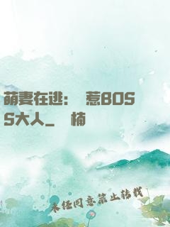 萌妻在逃：誤惹BOSS大人