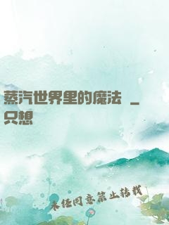 蒸汽世界里的魔法師