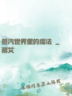 蒸汽世界里的魔法師