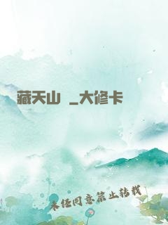藏天山莊