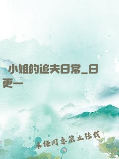 蘇小姐的追夫日常