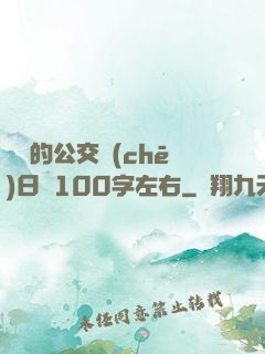 蘇蘇的公交車(chē)日記100字左右