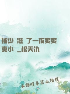 被少婦滋潤了一夜爽爽爽小說