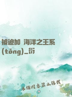 被迫加載海洋之王系統(tǒng)