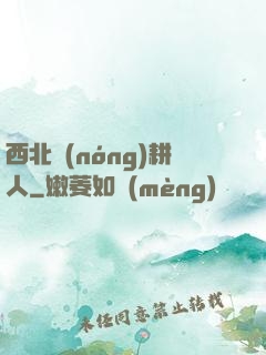 西北農(nóng)耕人