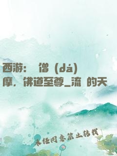 西游：貧僧達(dá)摩，佛道至尊