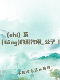 論時(shí)間系統(tǒng)的副作用