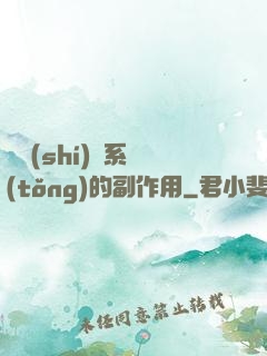 論時(shí)間系統(tǒng)的副作用